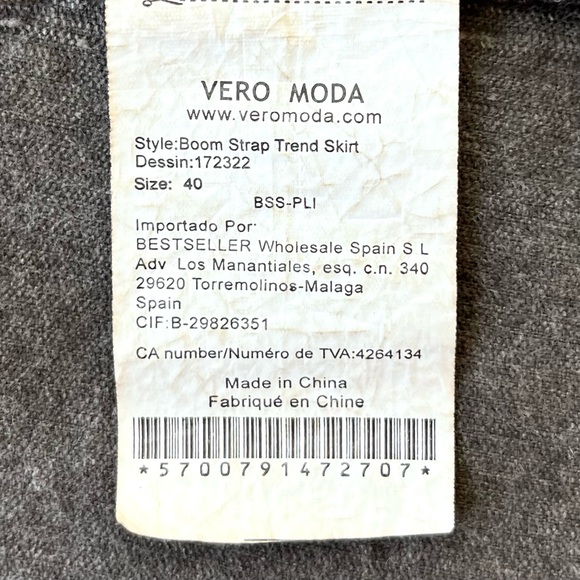 Vero Moda taupe corduroy wrap skirt - Picture 15 of 15